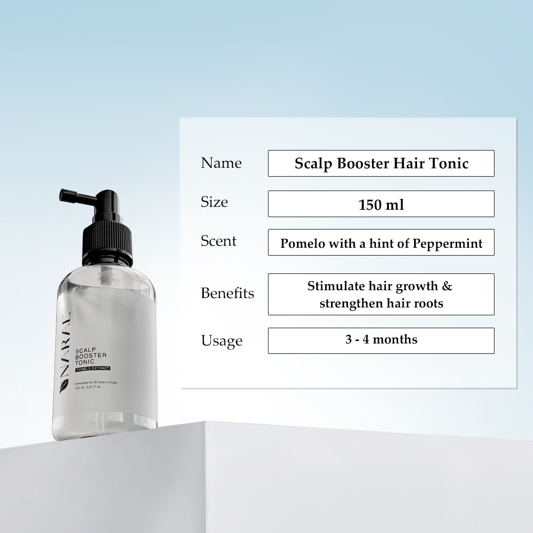 Scalp Booster Hair Tonic 150ml 【For Hair Loss & Scalp Irritation】